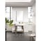 James Martin Vanities Auburn 31.5in Single Sink Console, Weathered Timber w/ Glossy White Mineral Composite Stone Top 165-V31.5-WTB-GW - alternate 5